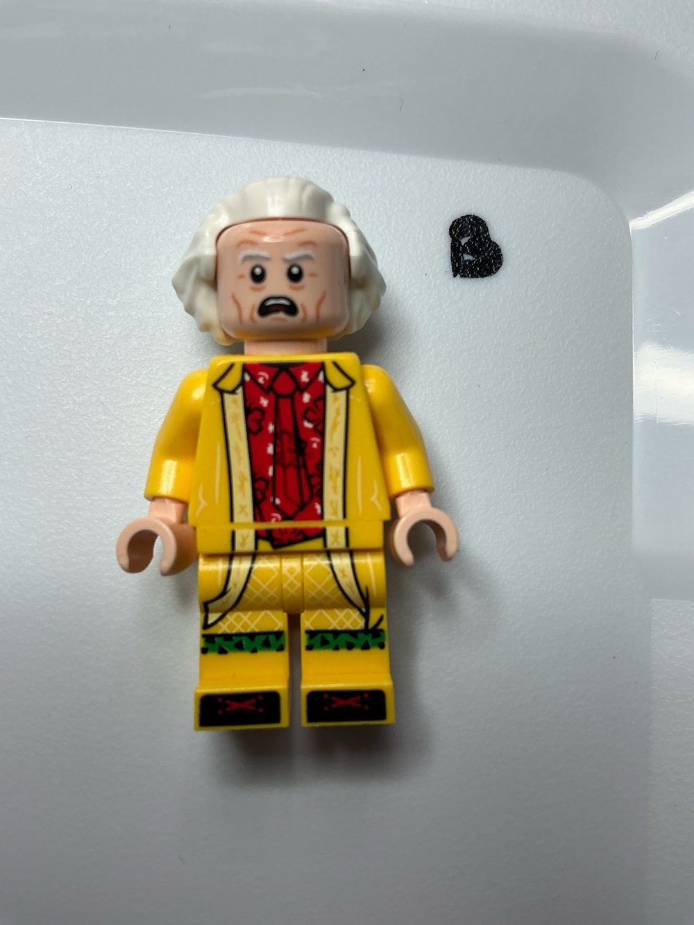 NEW LEGO Doc Brown Minifigure, Back to the Future